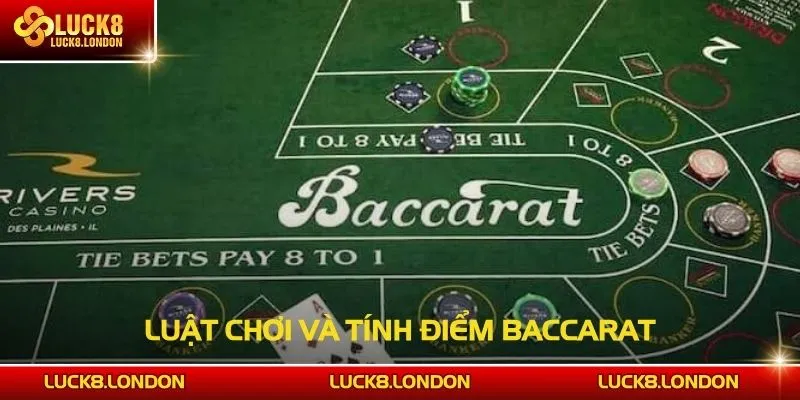 Luật chơi và tính điểm Baccarat